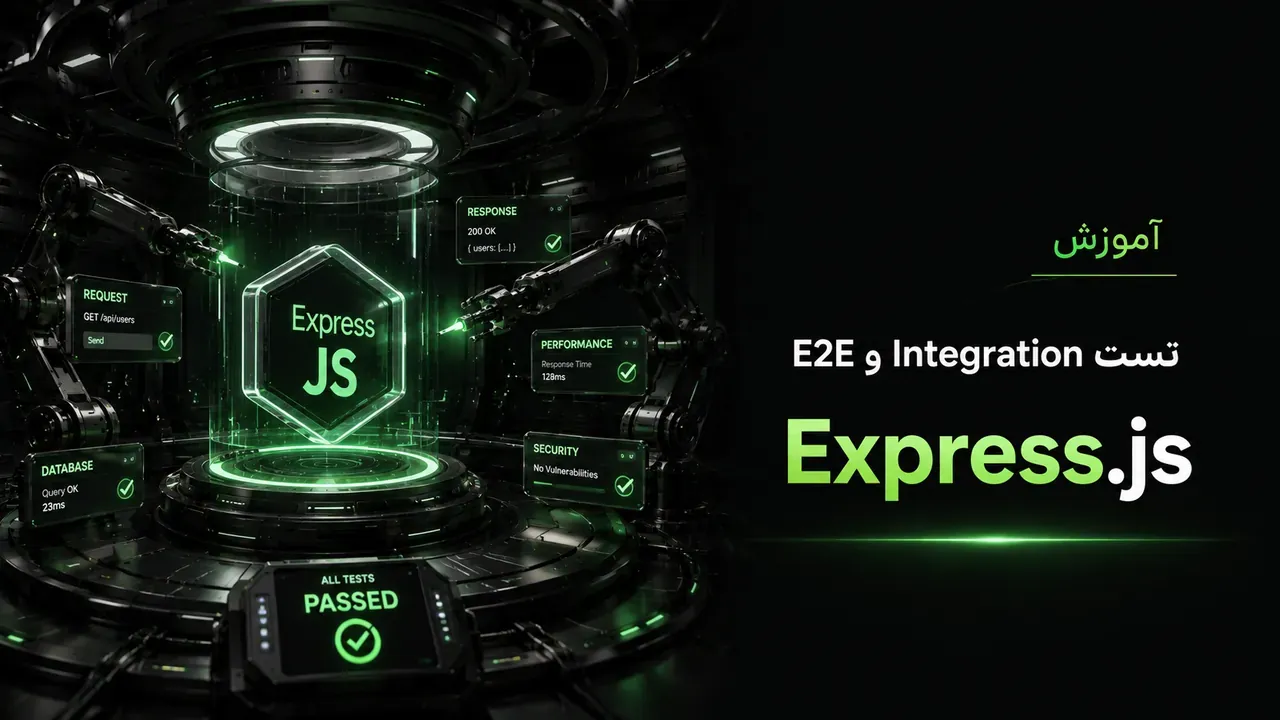 آموزش تست یکپارچه‌سازی و E2E در Express.js