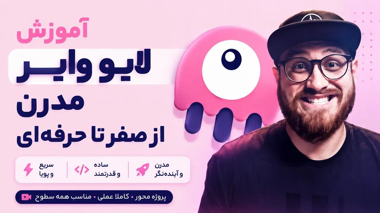 دوره فشرده Laravel Livewire: آموزش Livewire 3 برای مبتدیان