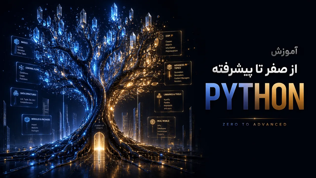 آموزش کامل Python از صفر تا پیشرفته