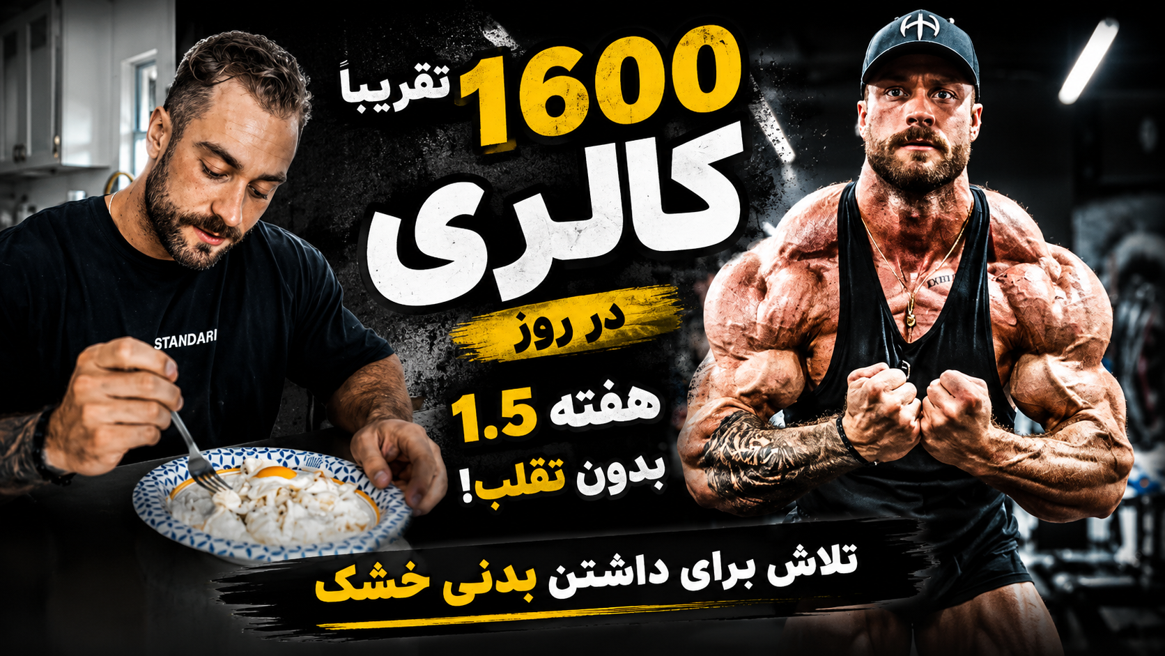 برنامه غذایی من برای کات نهایی: ۱.۵ هفته تا المپیا!